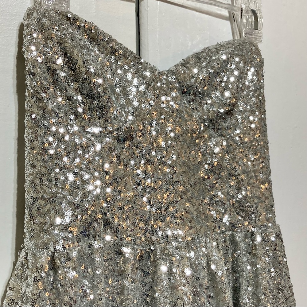 ASOS Silver Sequin Dress 🪩🪩🪩